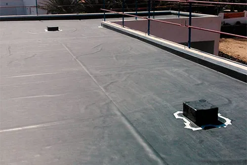 Impermeabilización con EPDM y PVC